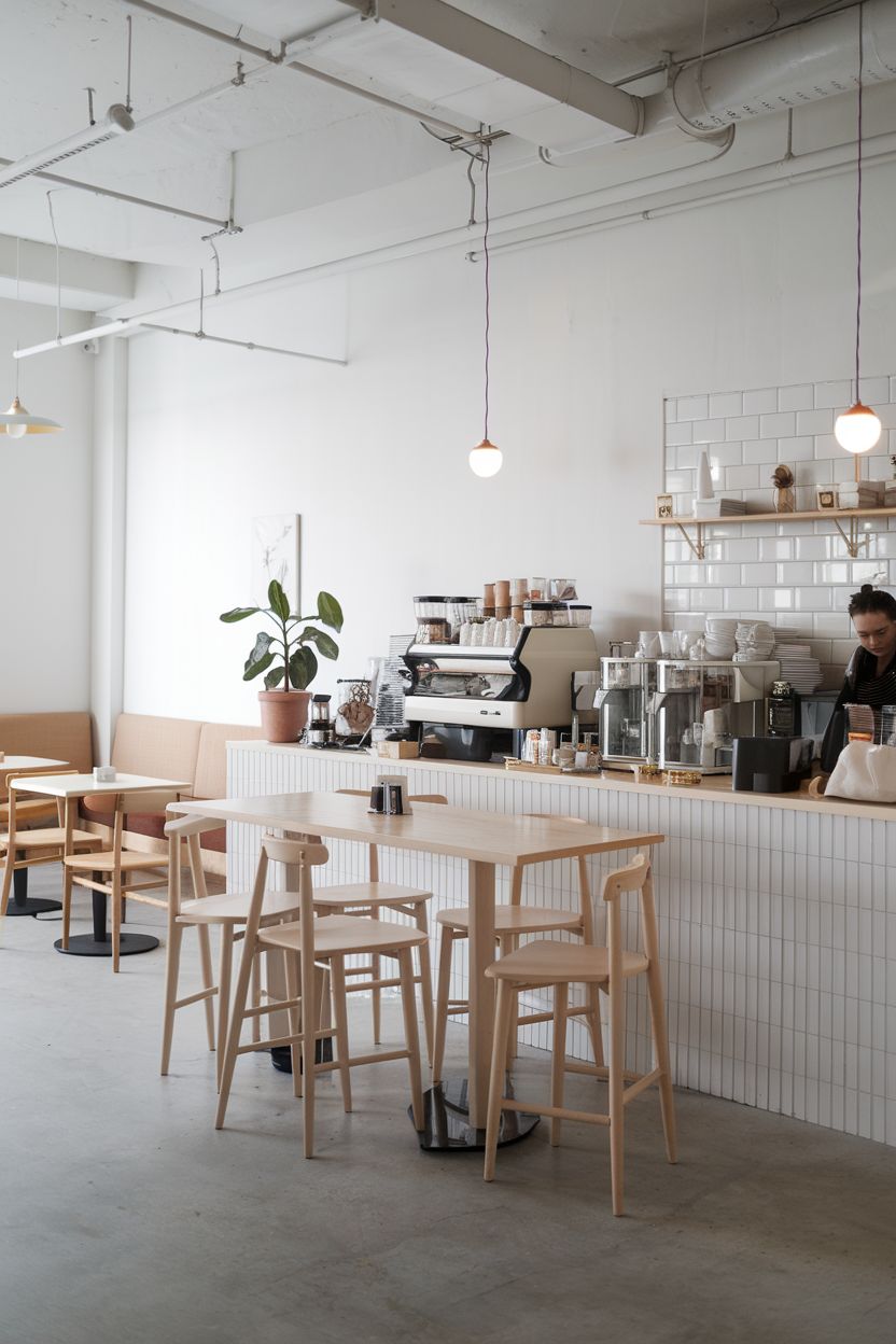 modern coffee shop design