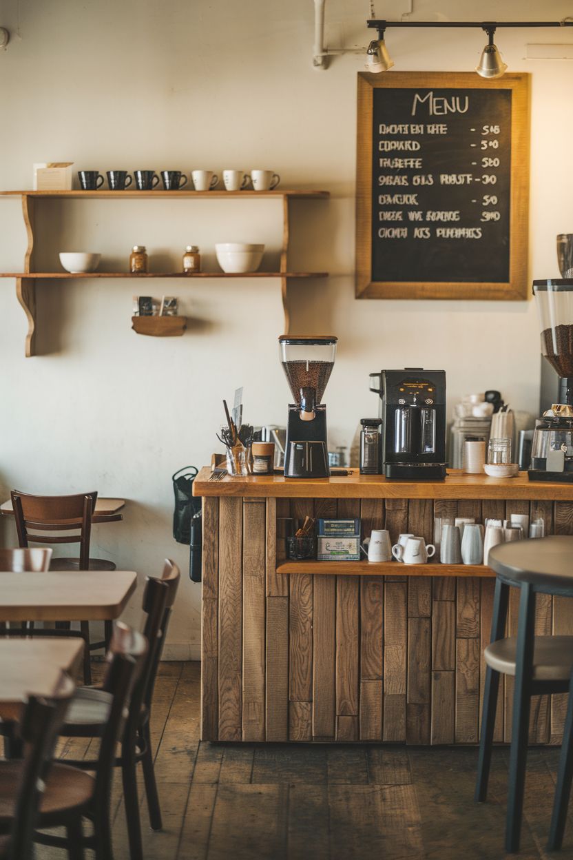 modern coffee shop design