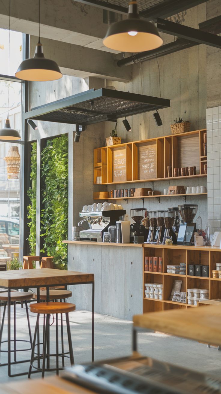 modern coffee shop design