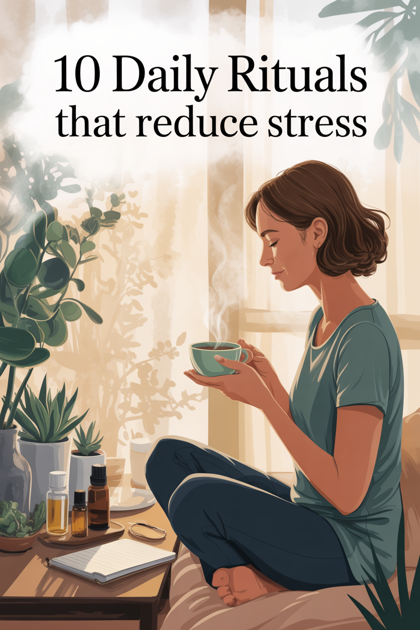 10 Daily Rituals That Reduce Stress