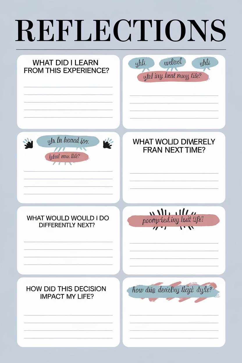 decision making journal prompts