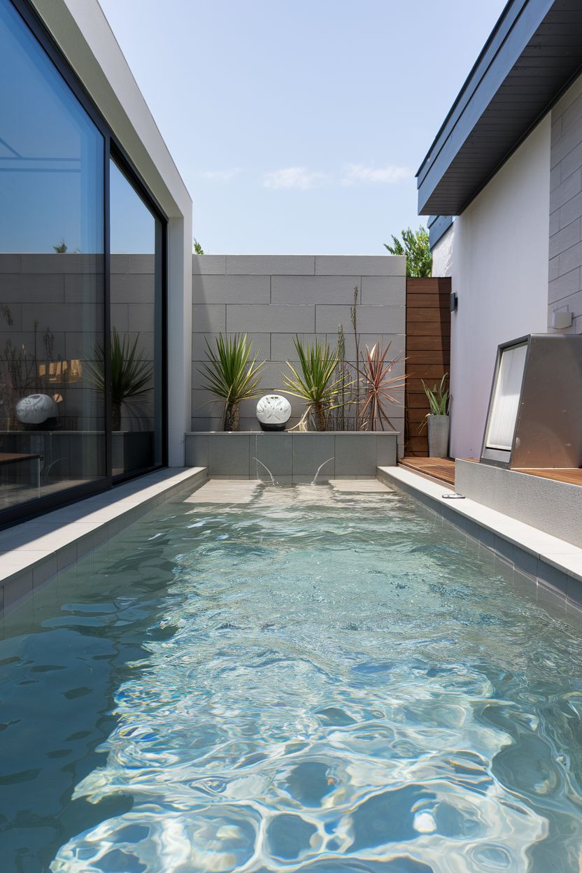 plunge pool ideas for small space