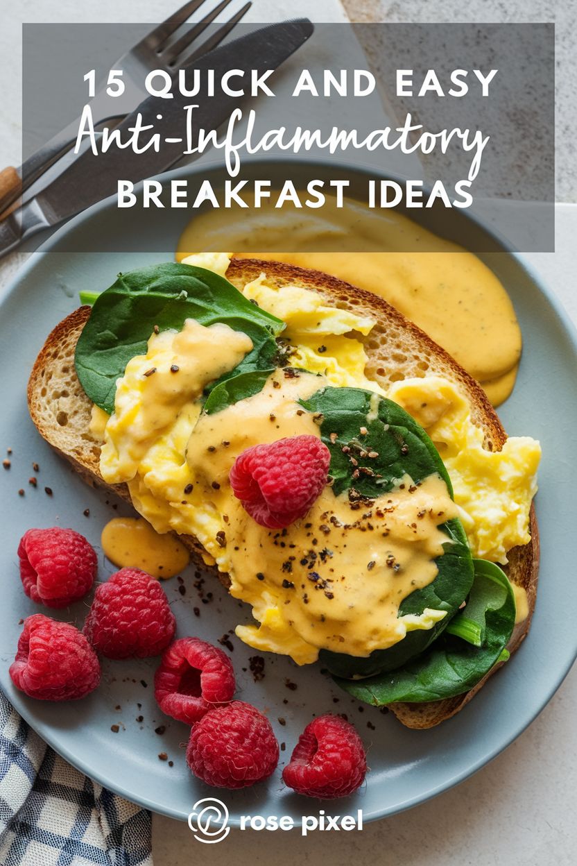 15 Quick and Easy Anti-Inflammatory Breakfast Ideas